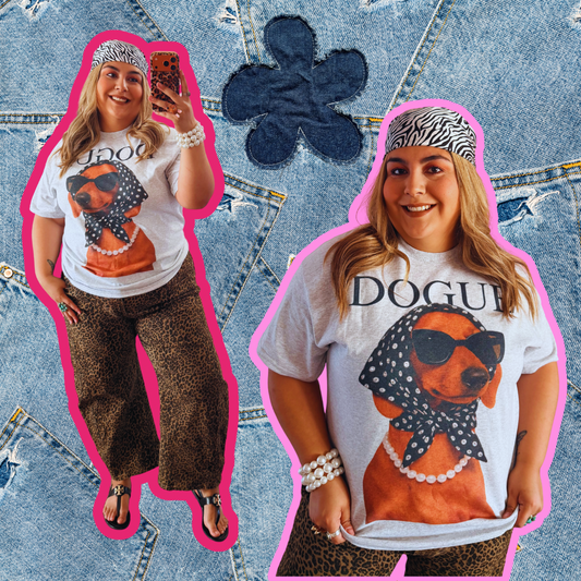 Rhinestone Dogue Tee