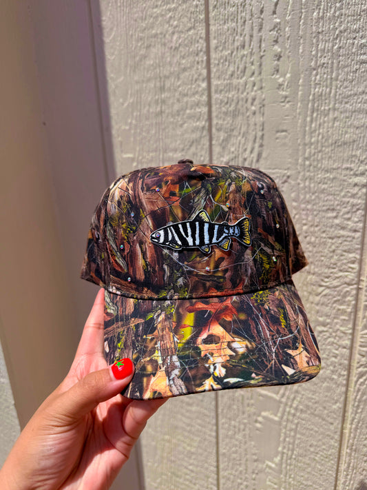 Zebra Fishy Camo Hat